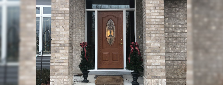 Replacement Entry Door in Minnesota Home
